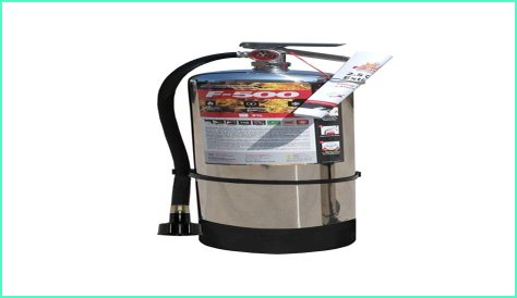 What is a Class B fire extinguisher made of?